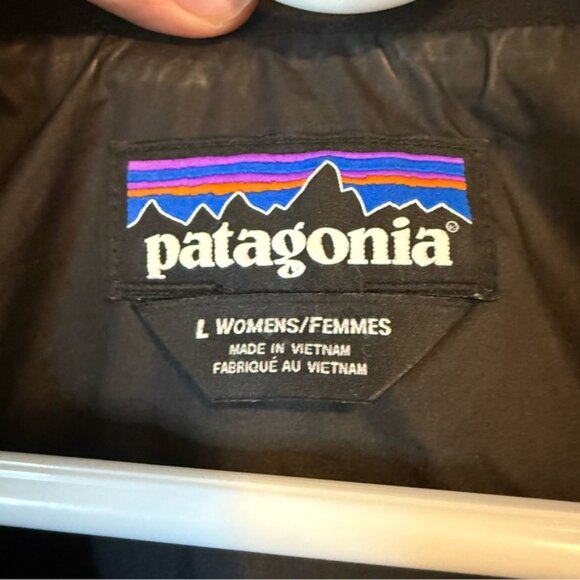 Patagonia Eco Puff Jacket Black size Large - Picture 8 of 10